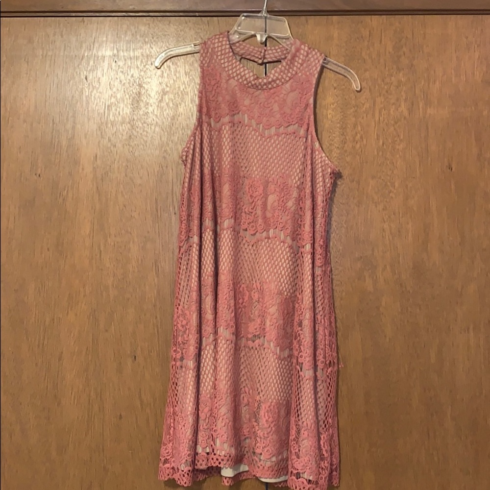 Aina Be neck high dress